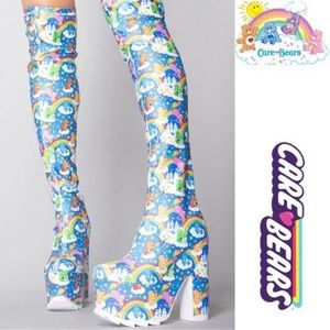 YRU x Care Bears Labyrinth boots